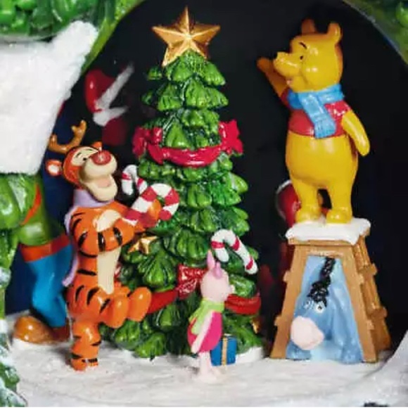 Disney Animated Christmas Tree w/ Music & Rotating Trays Hand Crafted & Painted - Picture 5 of 17